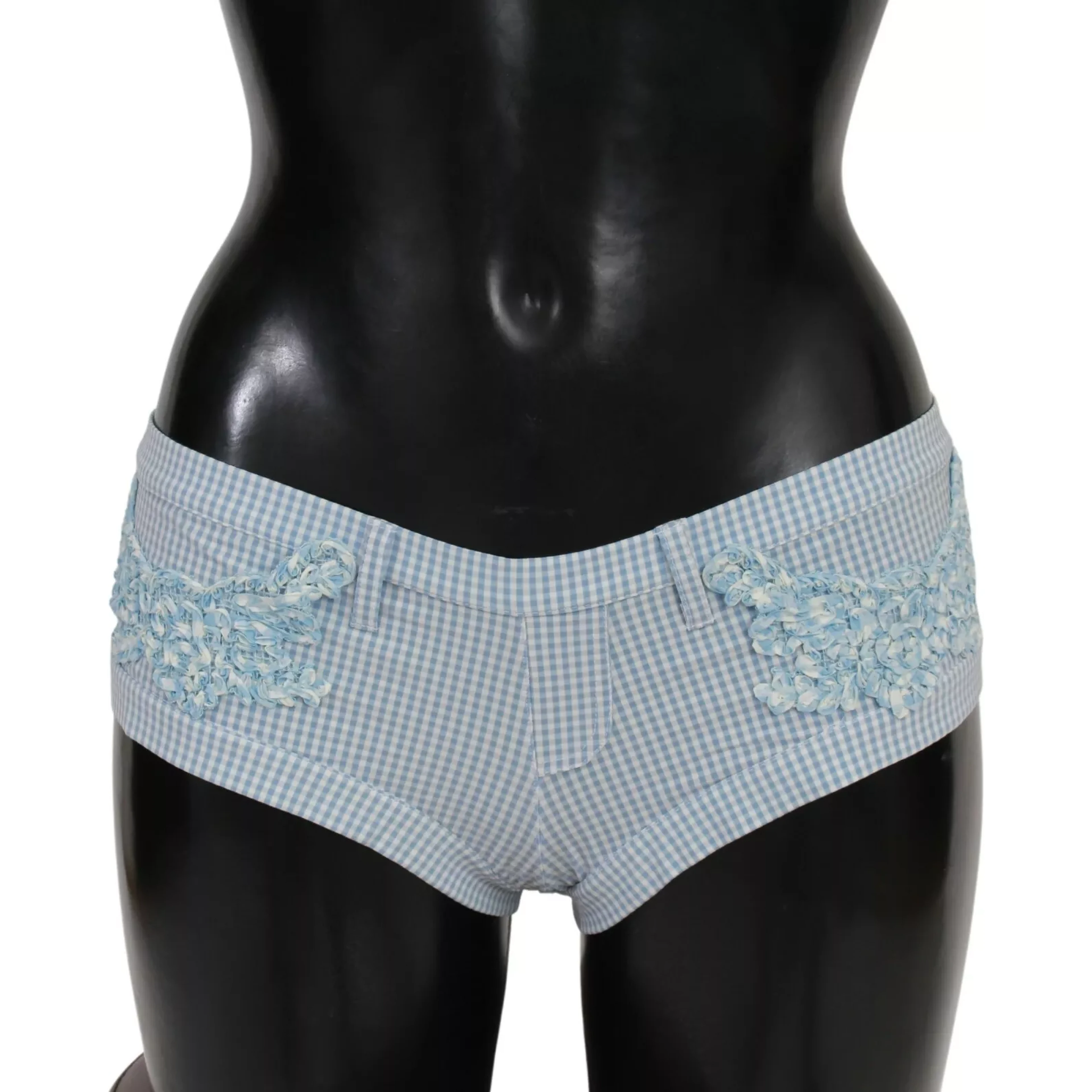 Blue Beachwear Bottoms Swimsuit Shorts