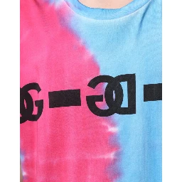 Multicolor Tie Dye Cotton Sleeveless T-shirt