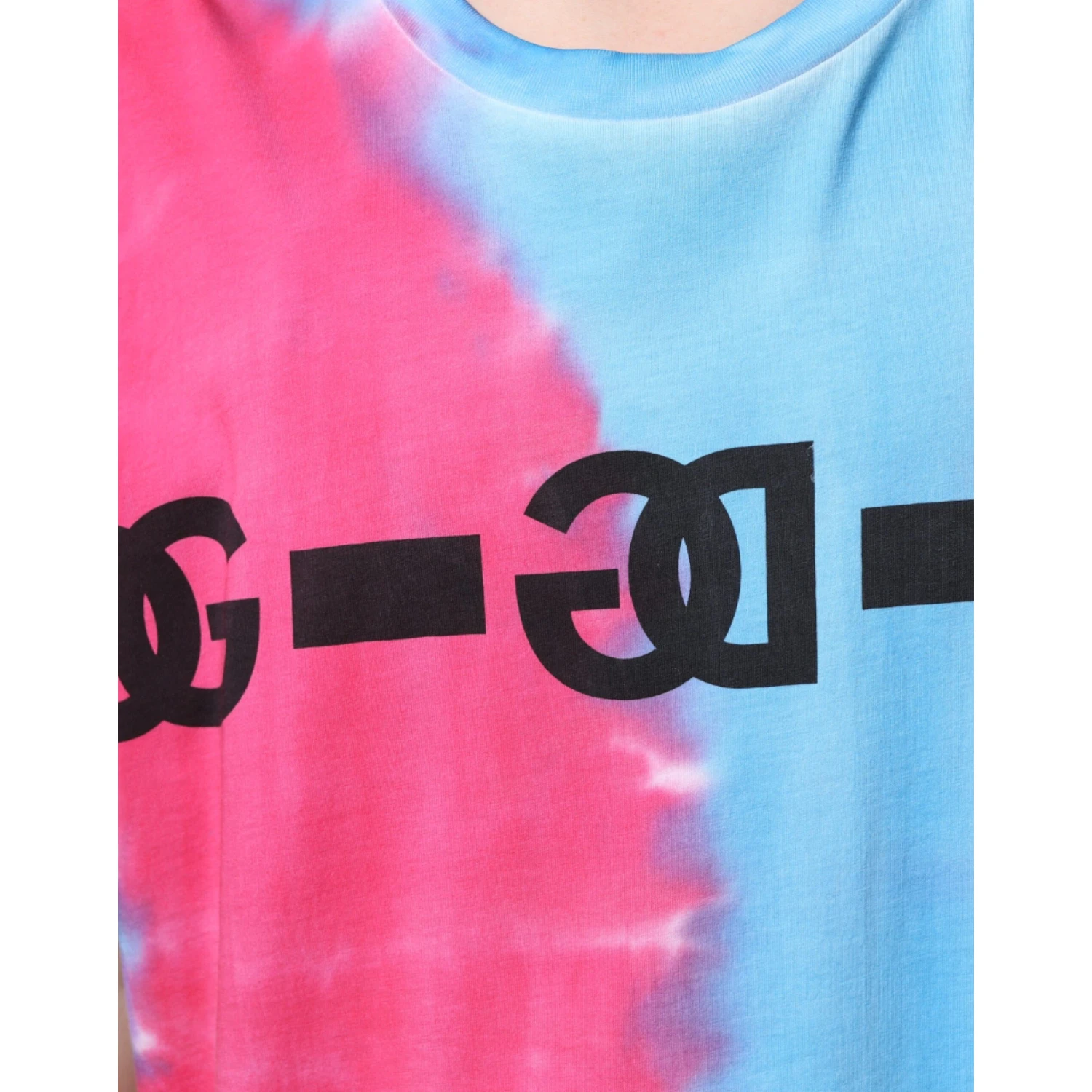 Multicolor Tie Dye Cotton Sleeveless T-shirt