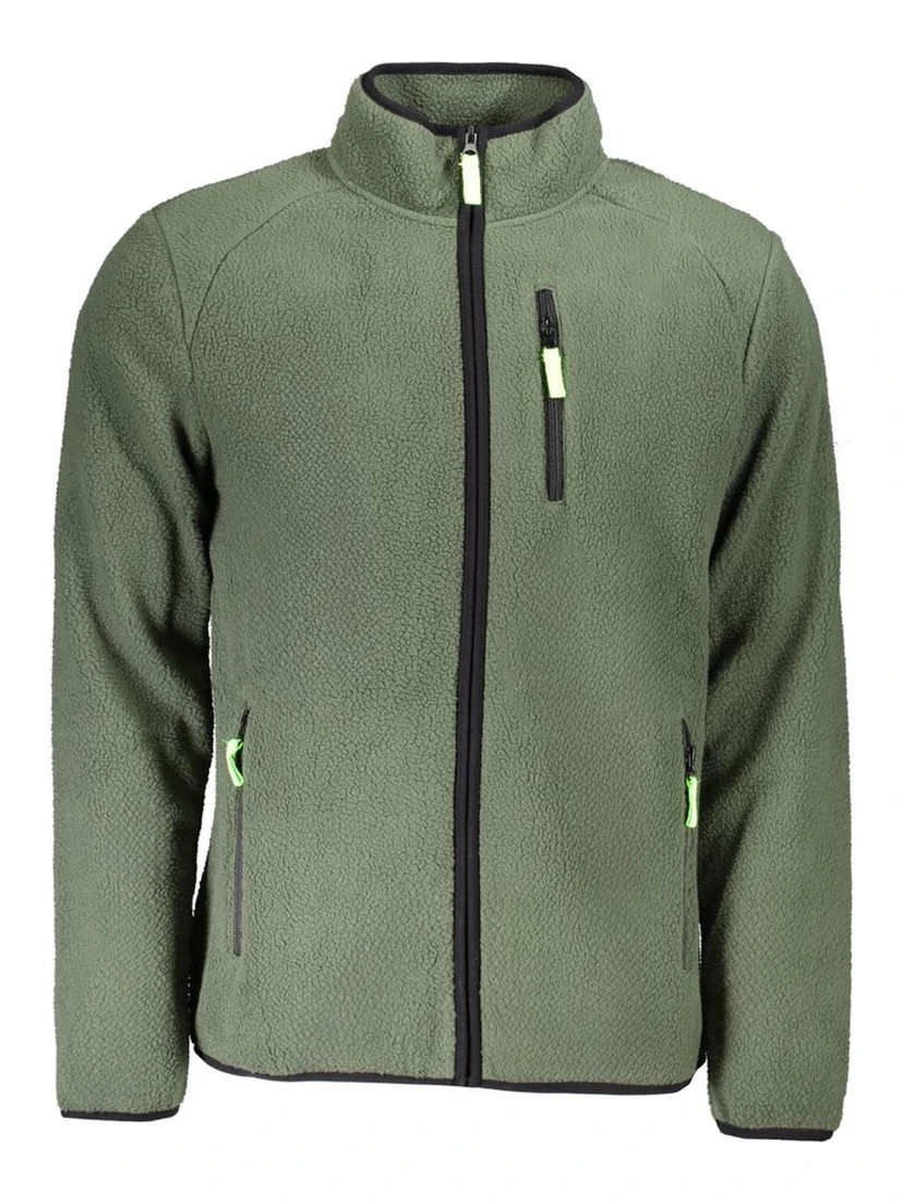 Green Polyester Sweatshirt