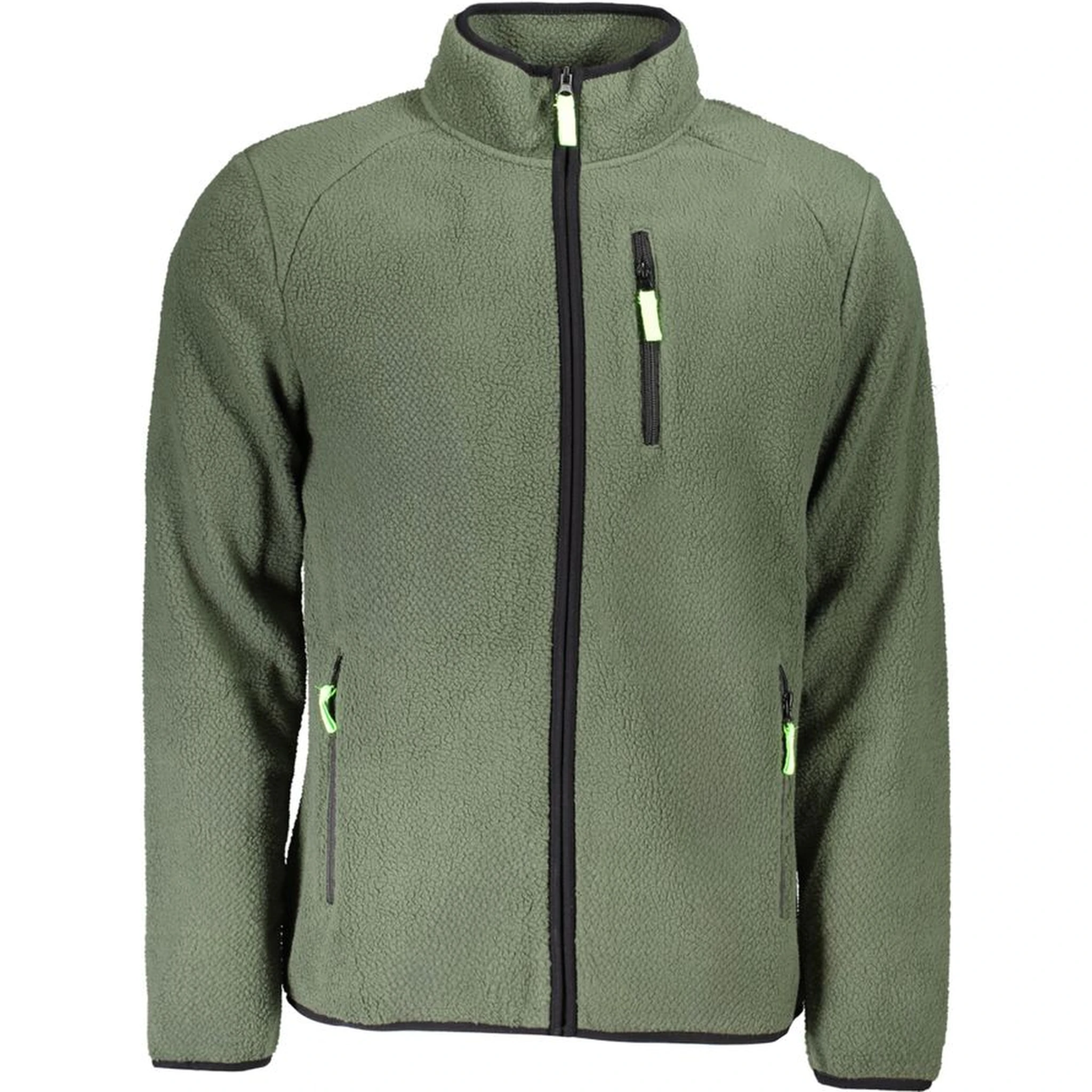 Green Polyester Sweatshirt