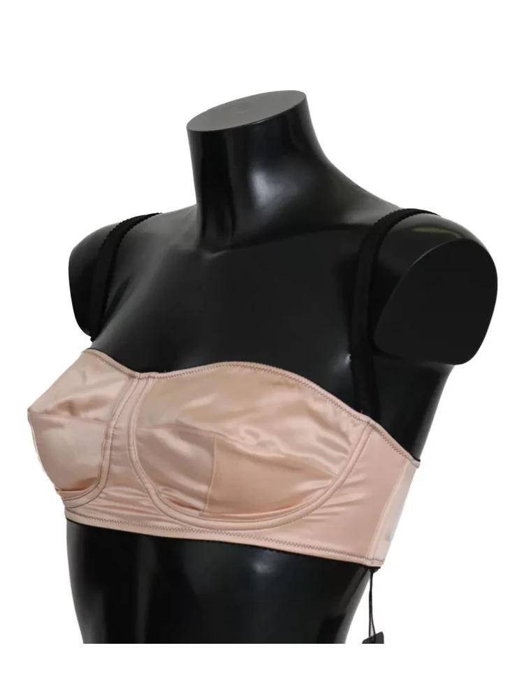 Black Straps Pink Balconcino Bra alternative