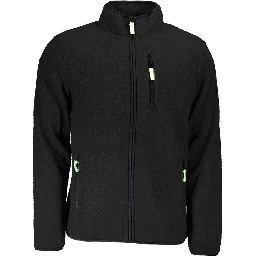 Black Polyester Sweatshirt