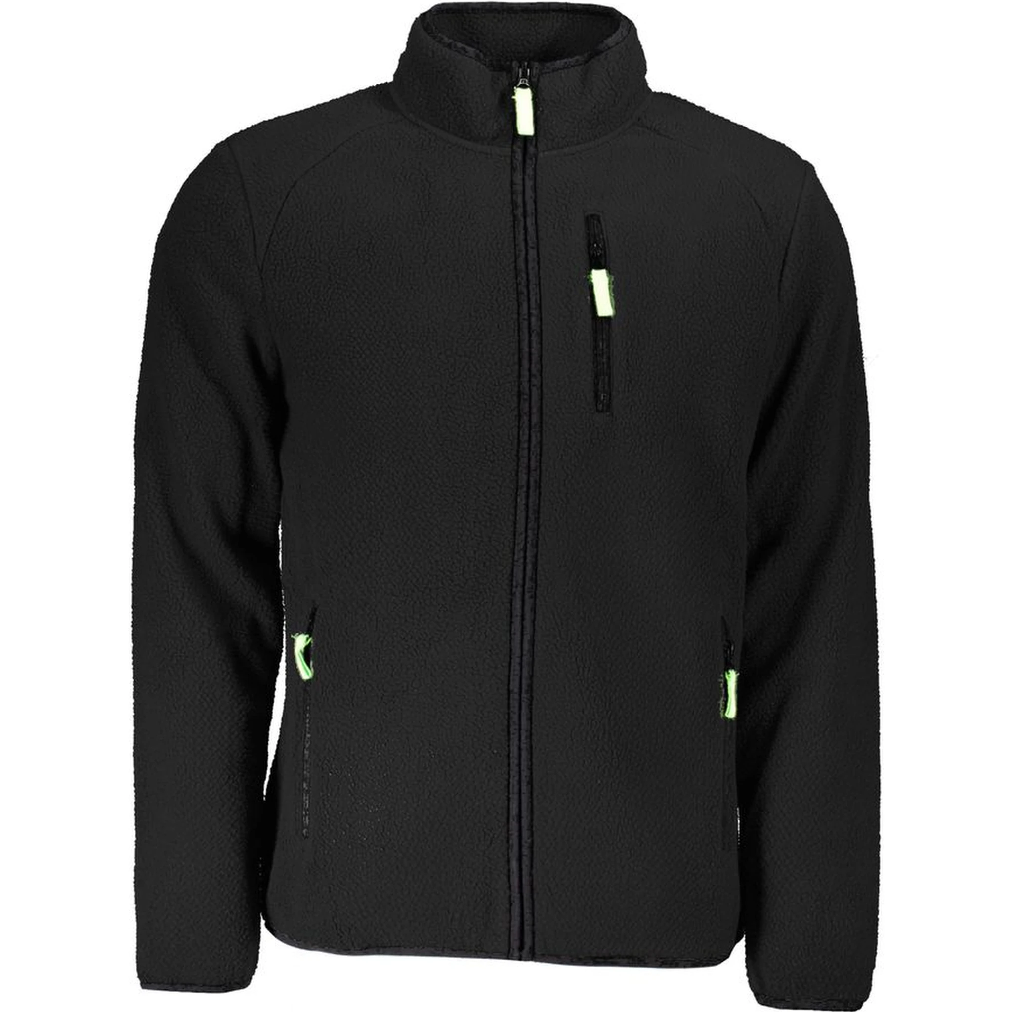 Black Polyester Sweatshirt