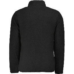 Black Polyester Sweatshirt