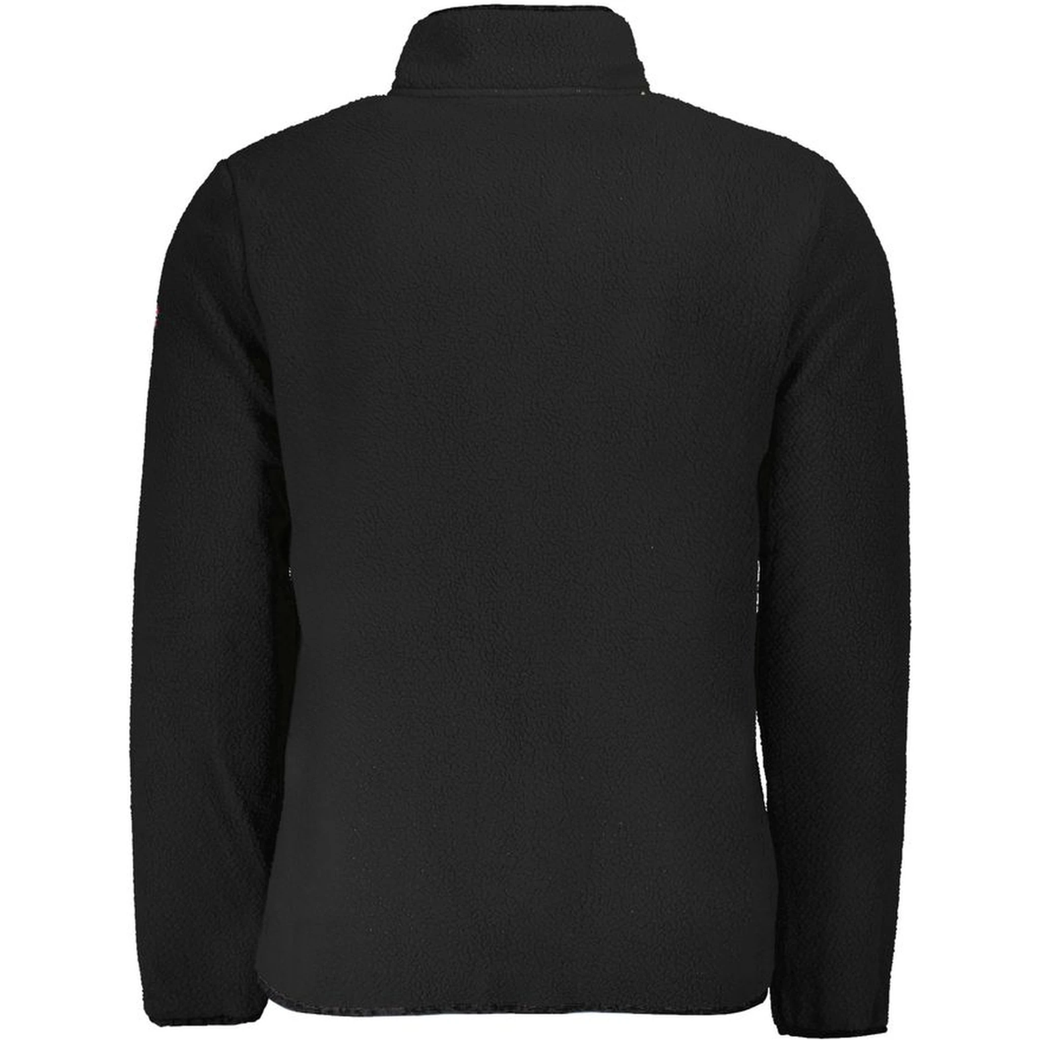 Black Polyester Sweatshirt