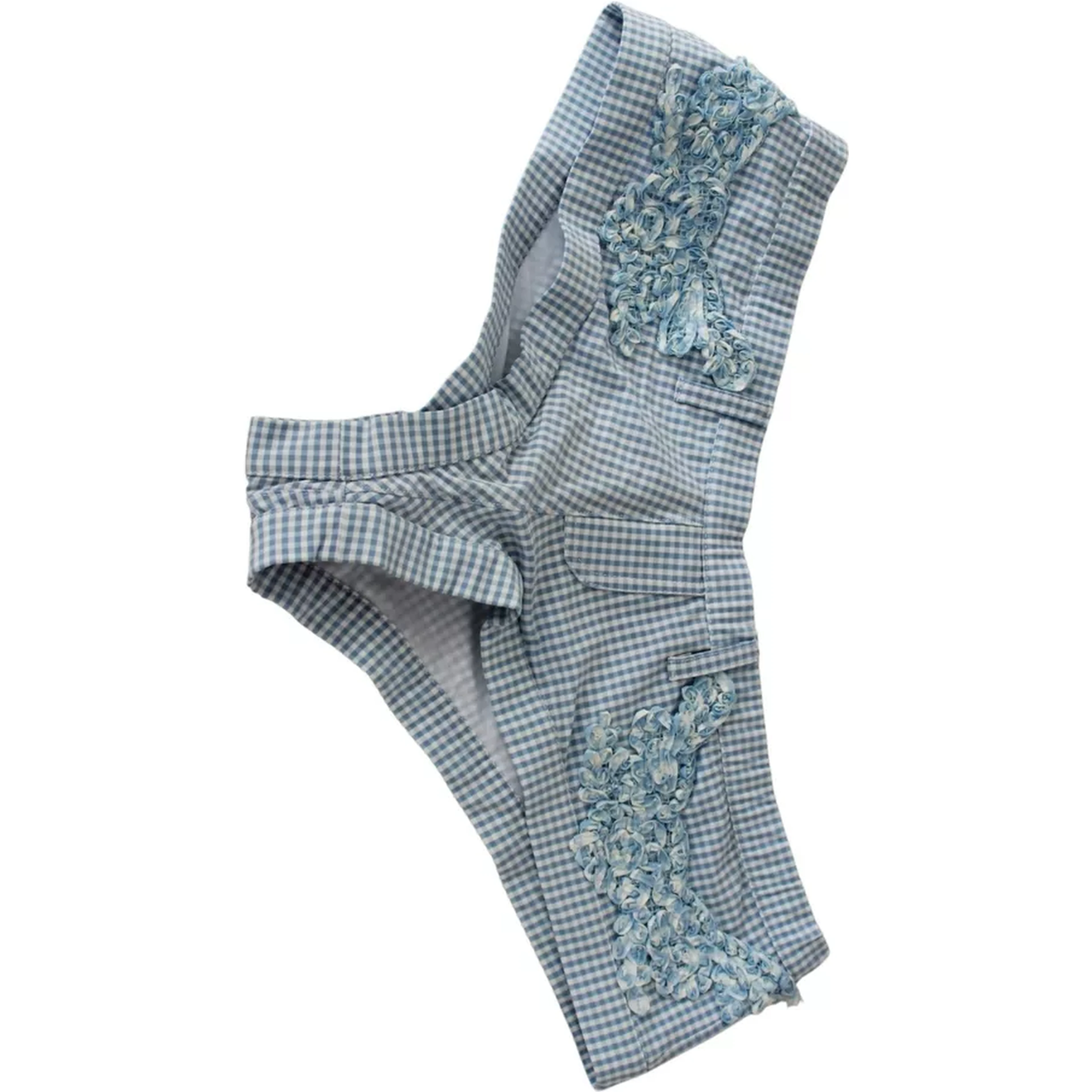 Blue Beachwear Bottoms Swimsuit Shorts