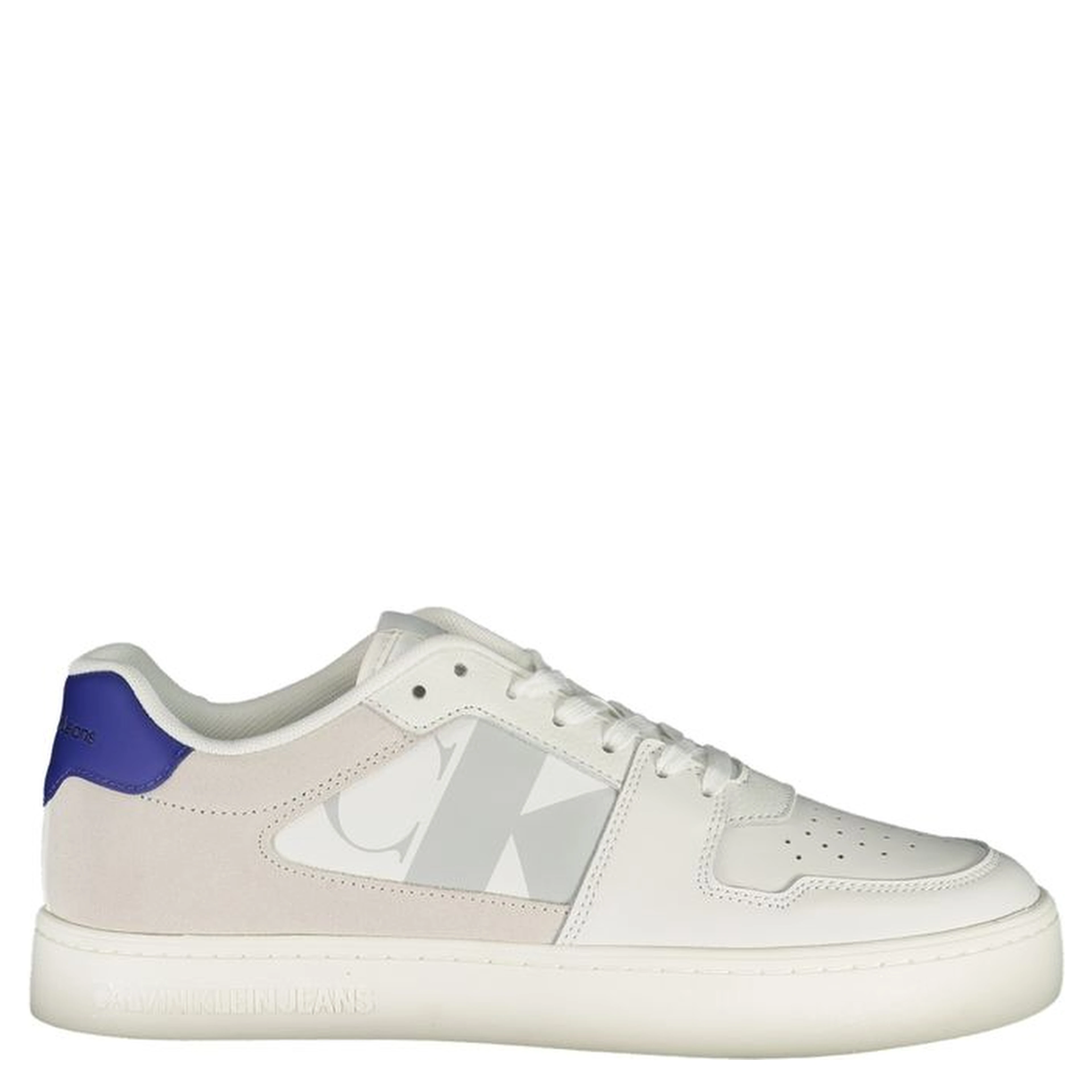 White Polyester Sneaker