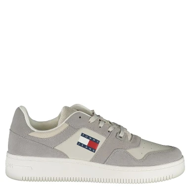 Gray Polyester Sneaker