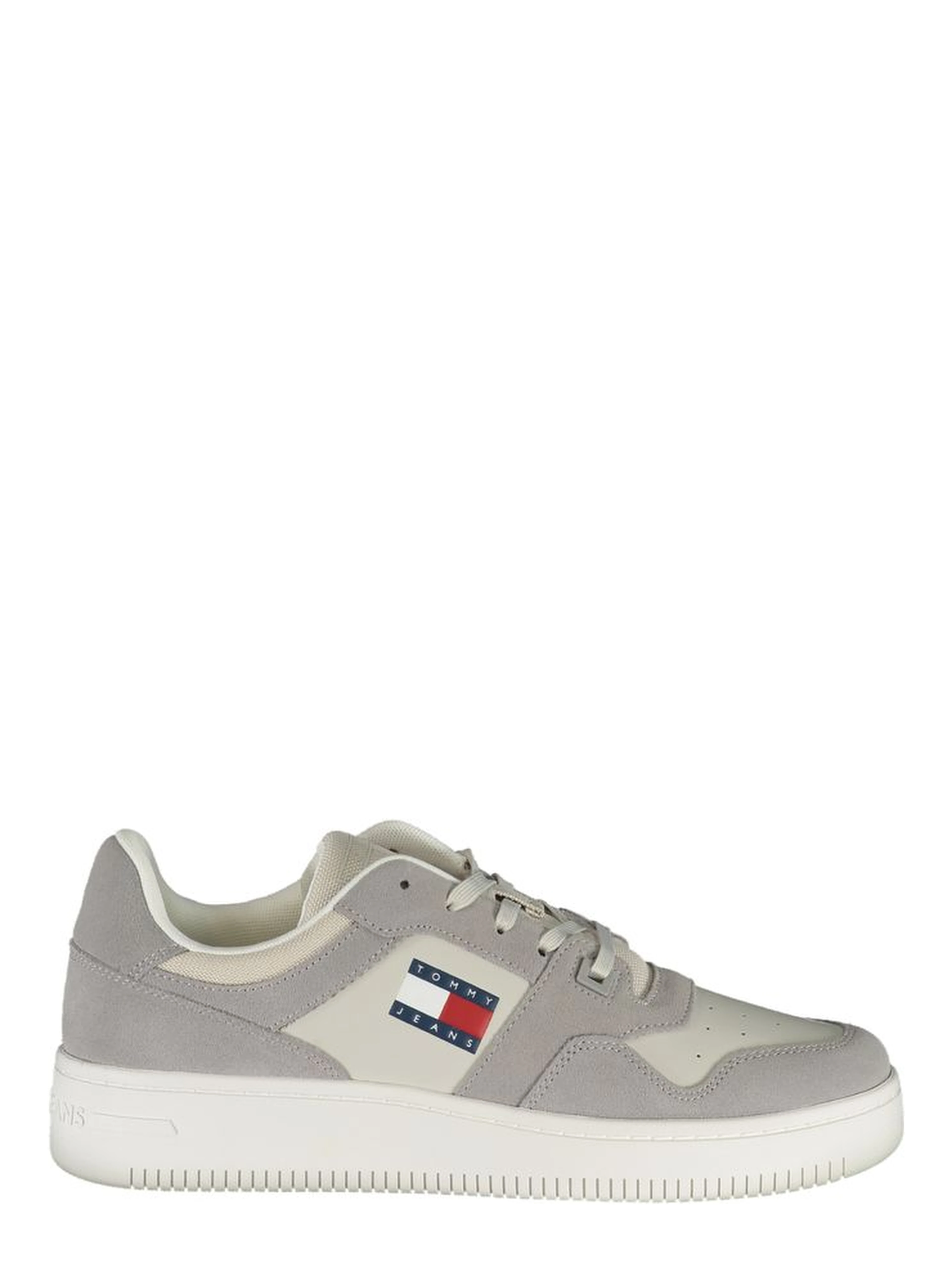 Gray Polyester Sneaker
