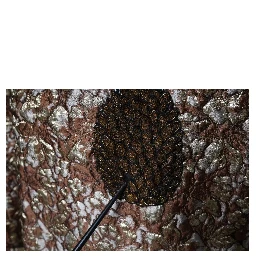 Brown Jacquard Mambo Pineapple Pullover Sweater