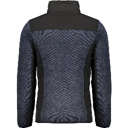 Blue Polyester Jackets & Coat