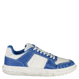 White Polyester Sneaker