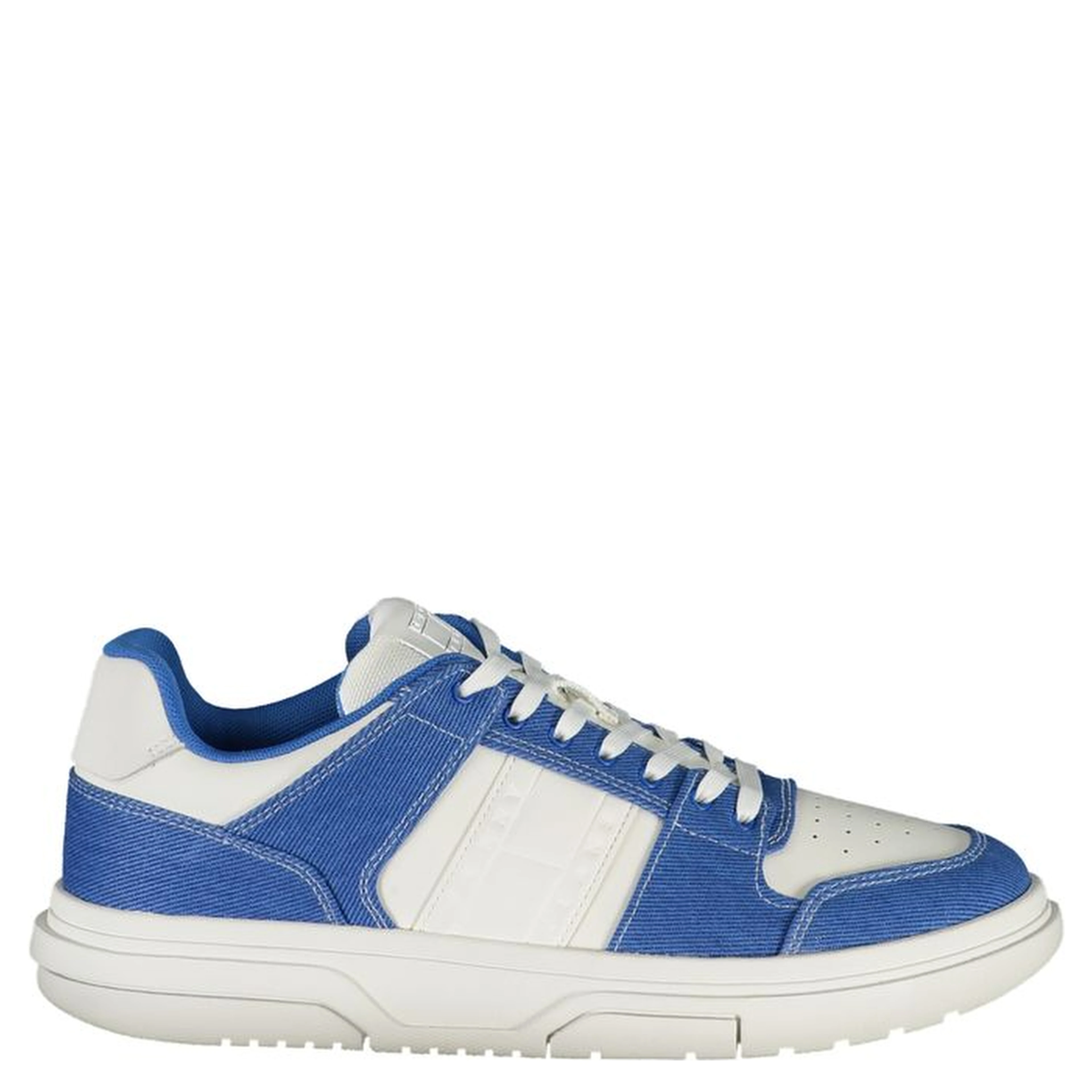 White Polyester Sneaker