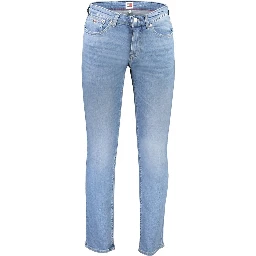 Blue Cotton Jeans Denim
