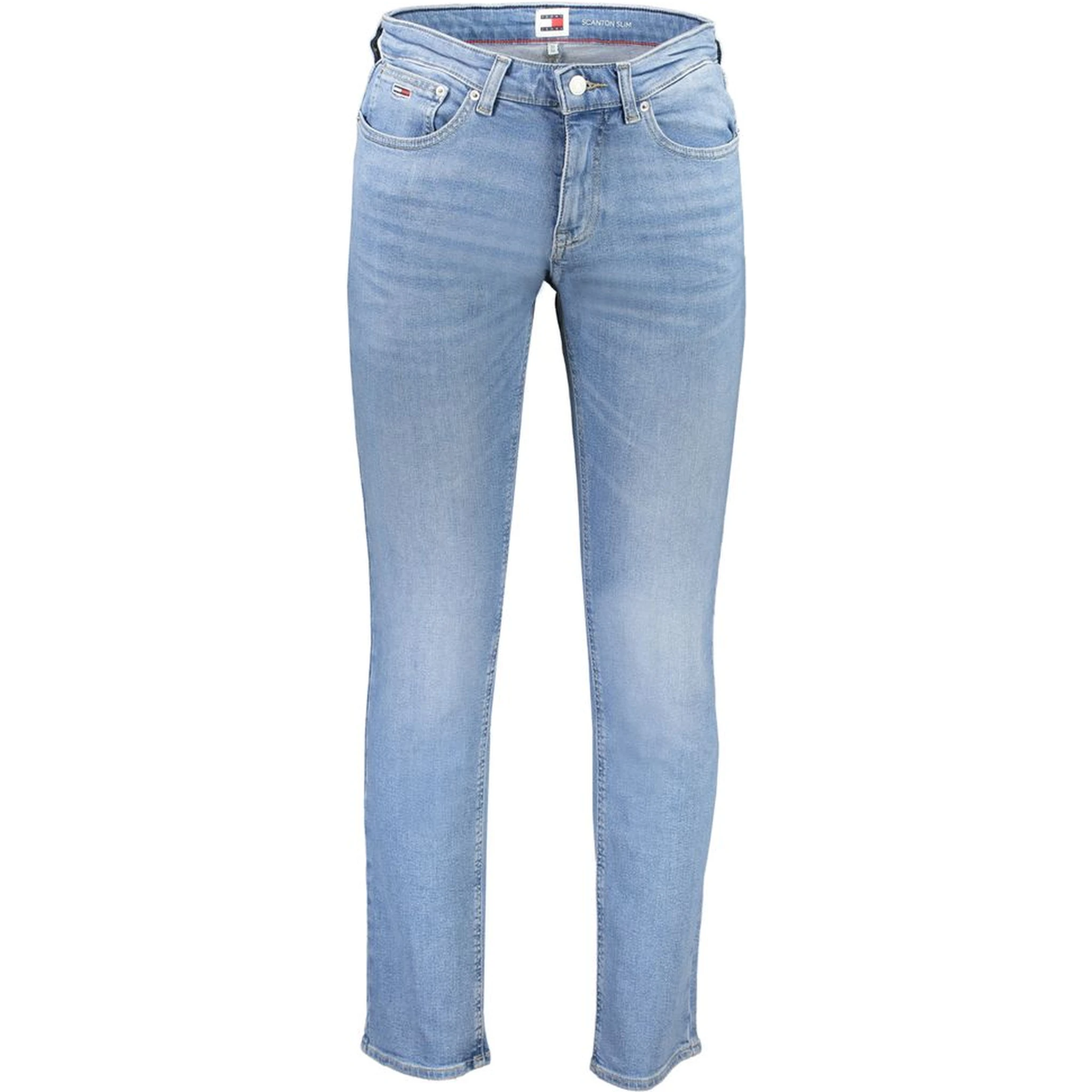 Blue Cotton Jeans Denim