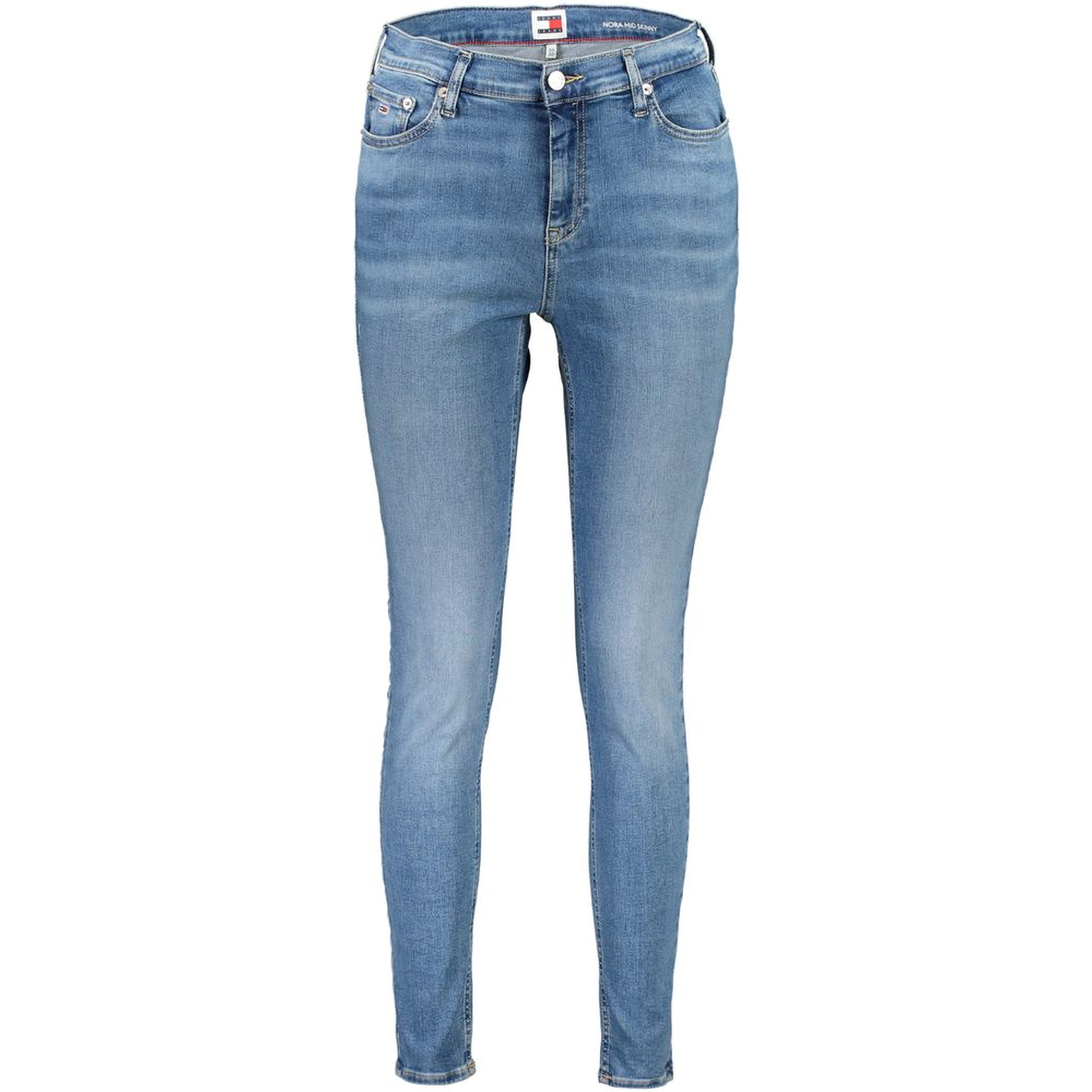 Blue Cotton Jeans Denim