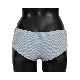 Blue Beachwear Bottoms Swimsuit Shorts