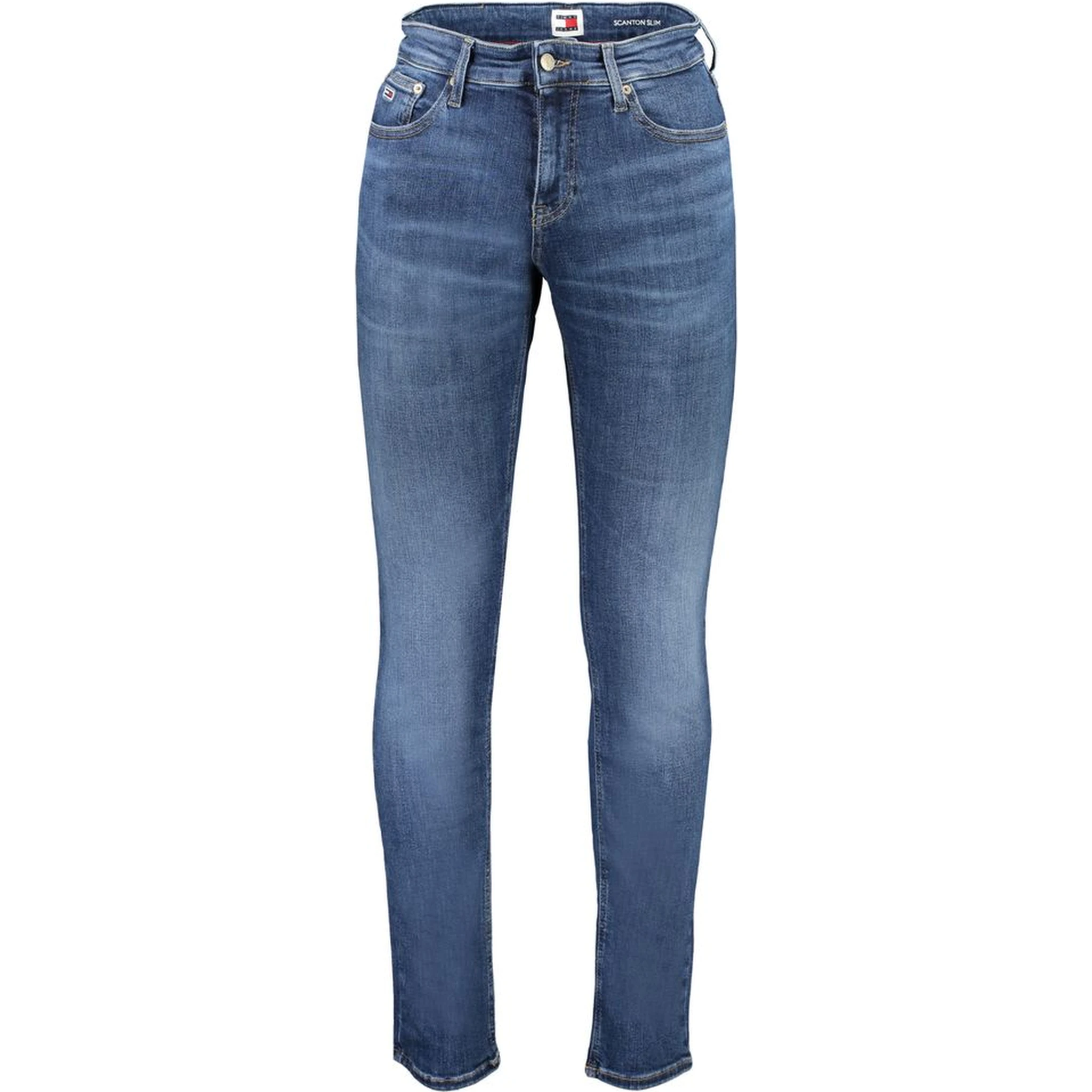 Blue Cotton Jeans Denim