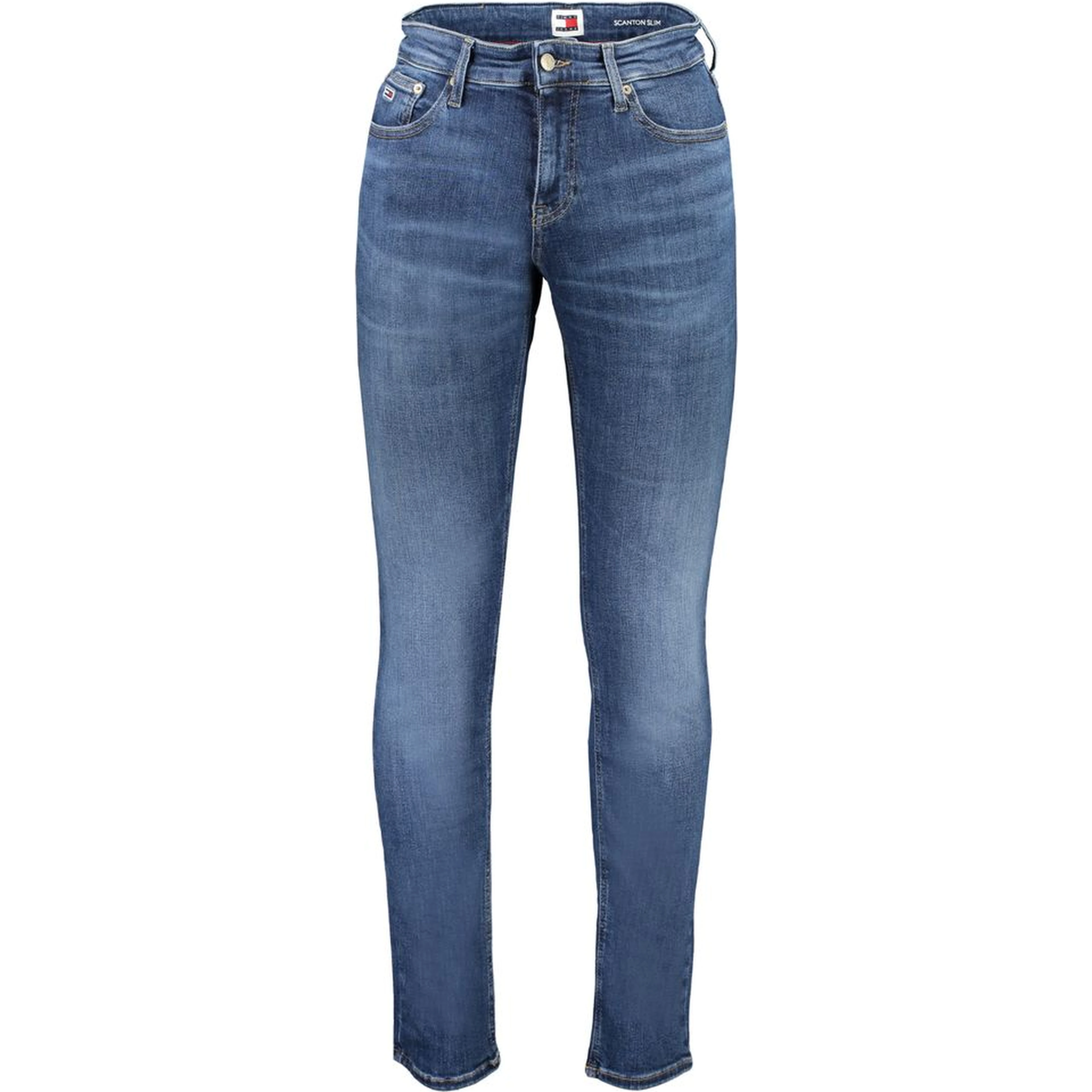 Blue Cotton Jeans Denim