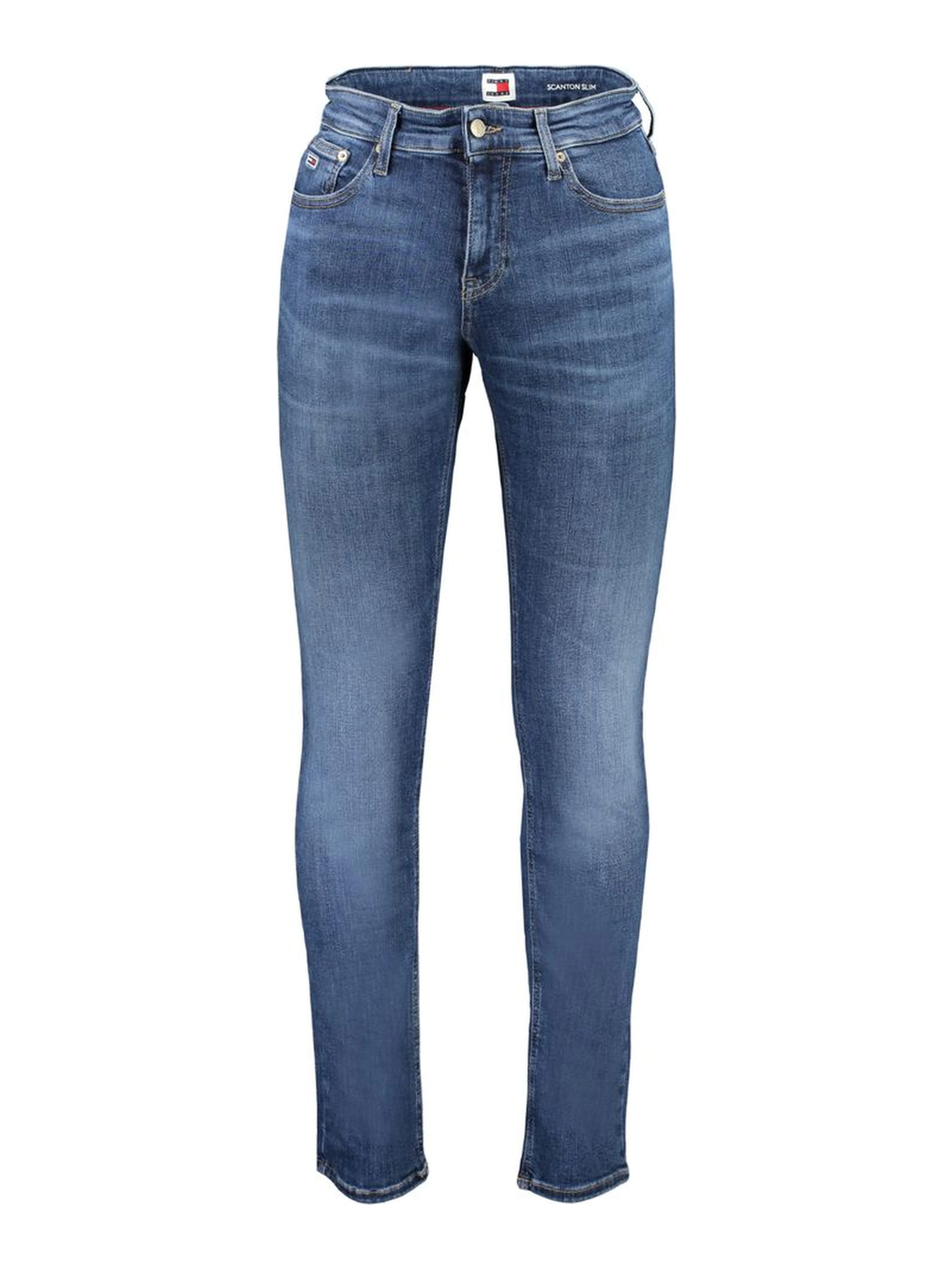 Blue Cotton Jeans Denim