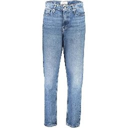Blue Cotton Jeans Denim