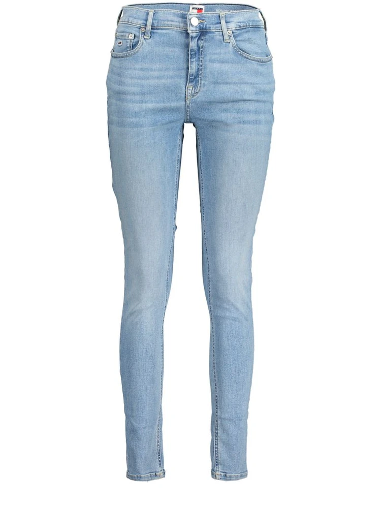 Blue Cotton Jeans Denim