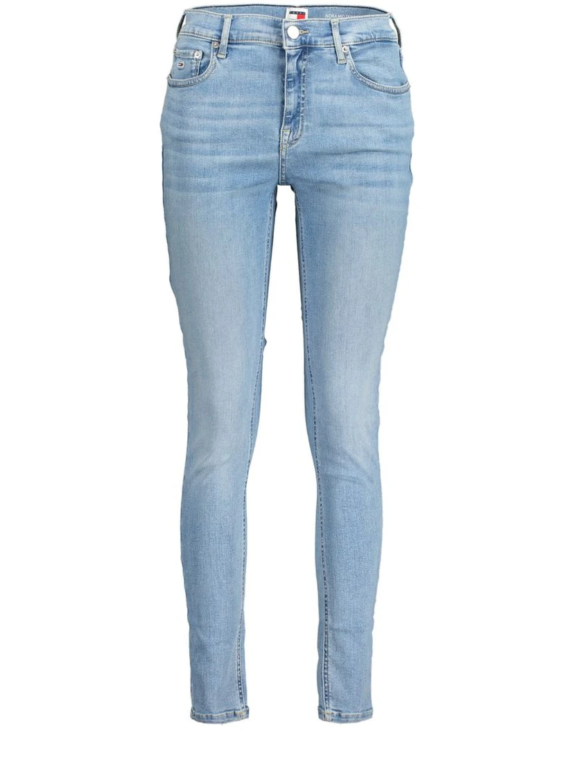 Blue Cotton Jeans Denim