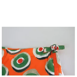 Orange Cupcake Beachwear Shorts Swimwear