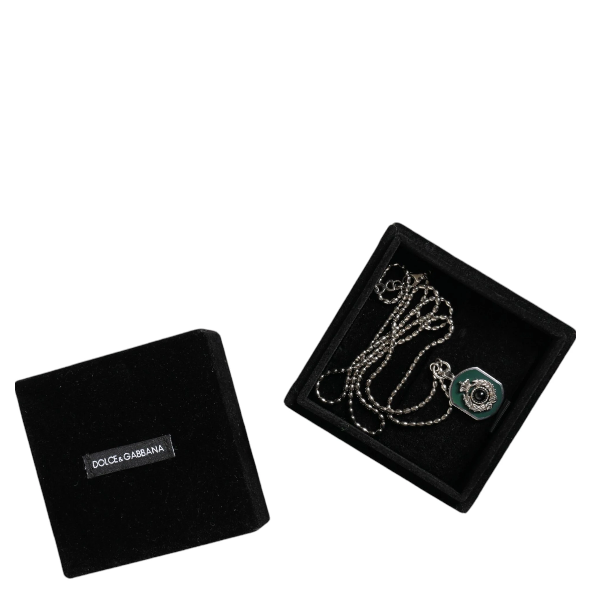 Sterling Silver 925 Chain Bar Gem Pendant Logo Necklace