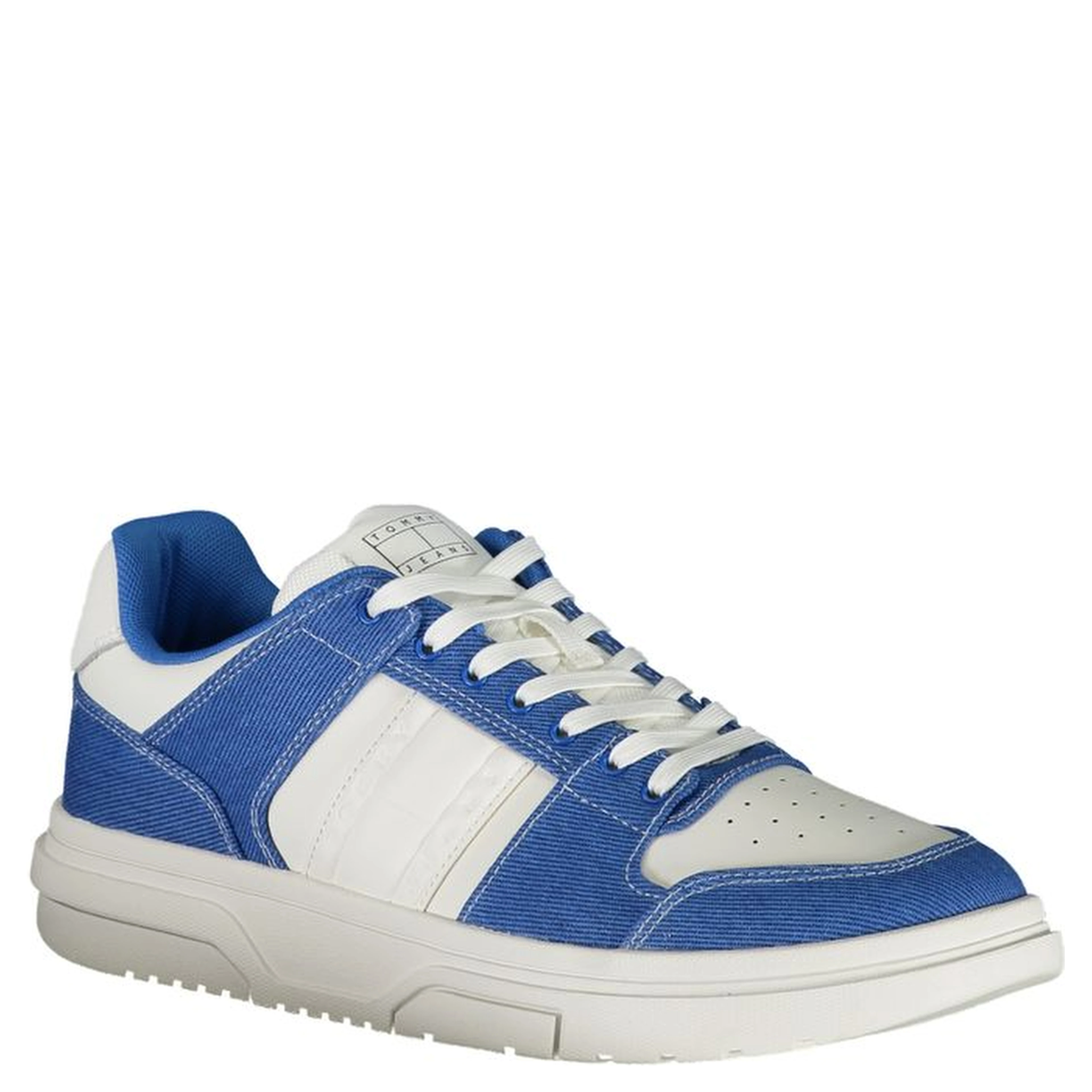 White Polyester Sneaker