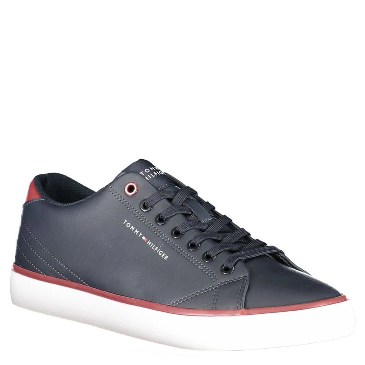 Blue Polyester Sneaker