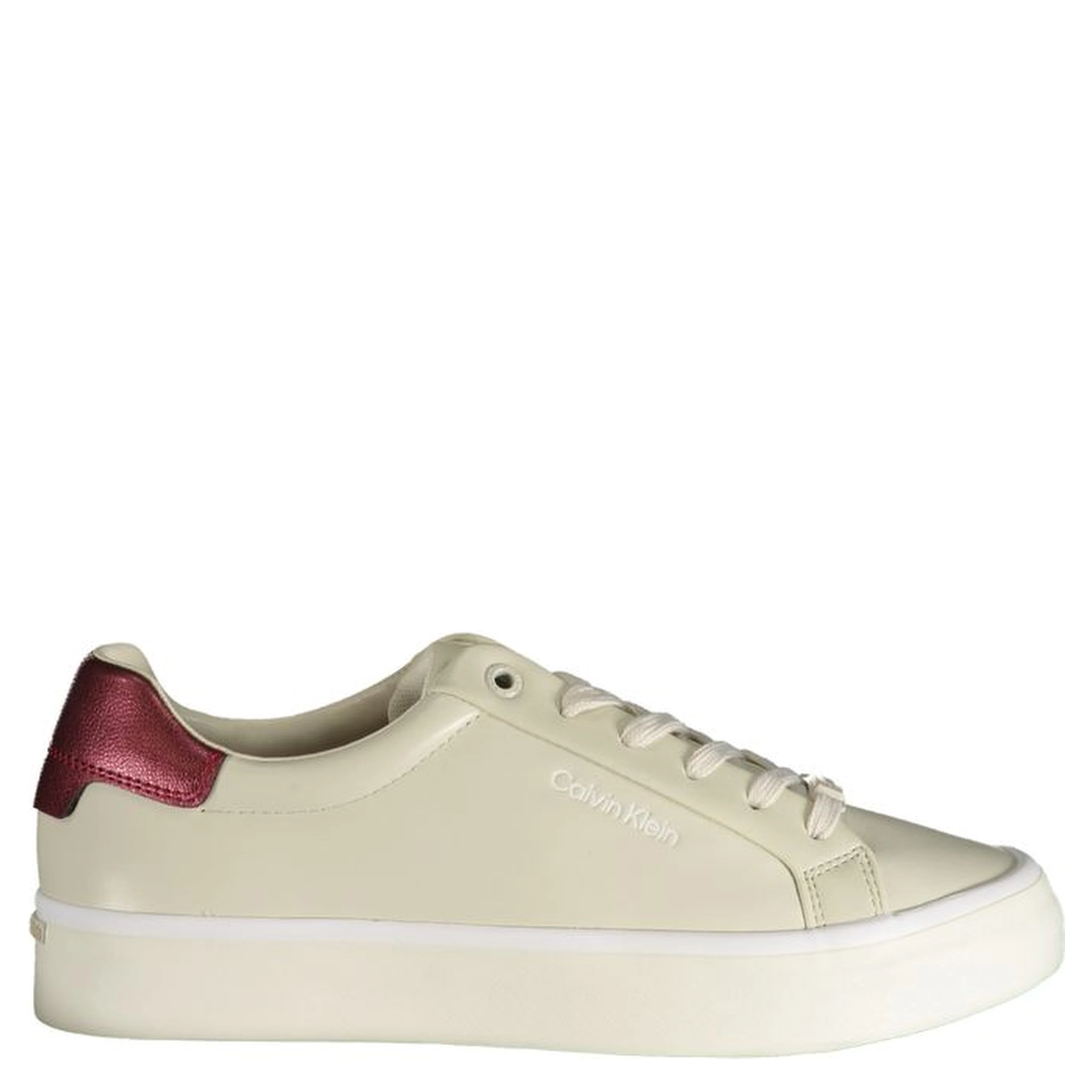 Beige Polyester Sneaker