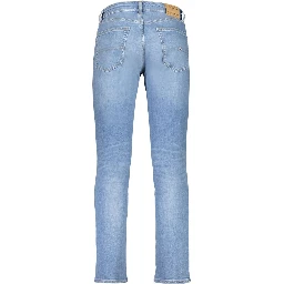 Blue Cotton Jeans Denim