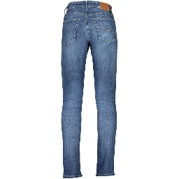 Blue Cotton Jeans Denim
