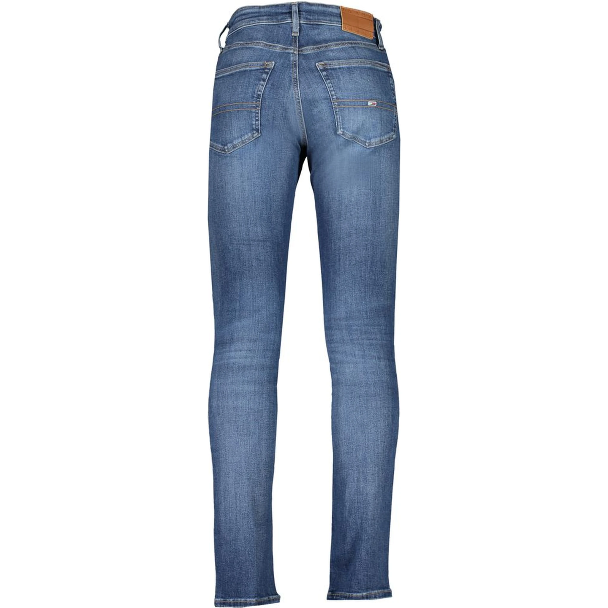 Blue Cotton Jeans Denim