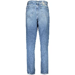 Blue Cotton Jeans Denim