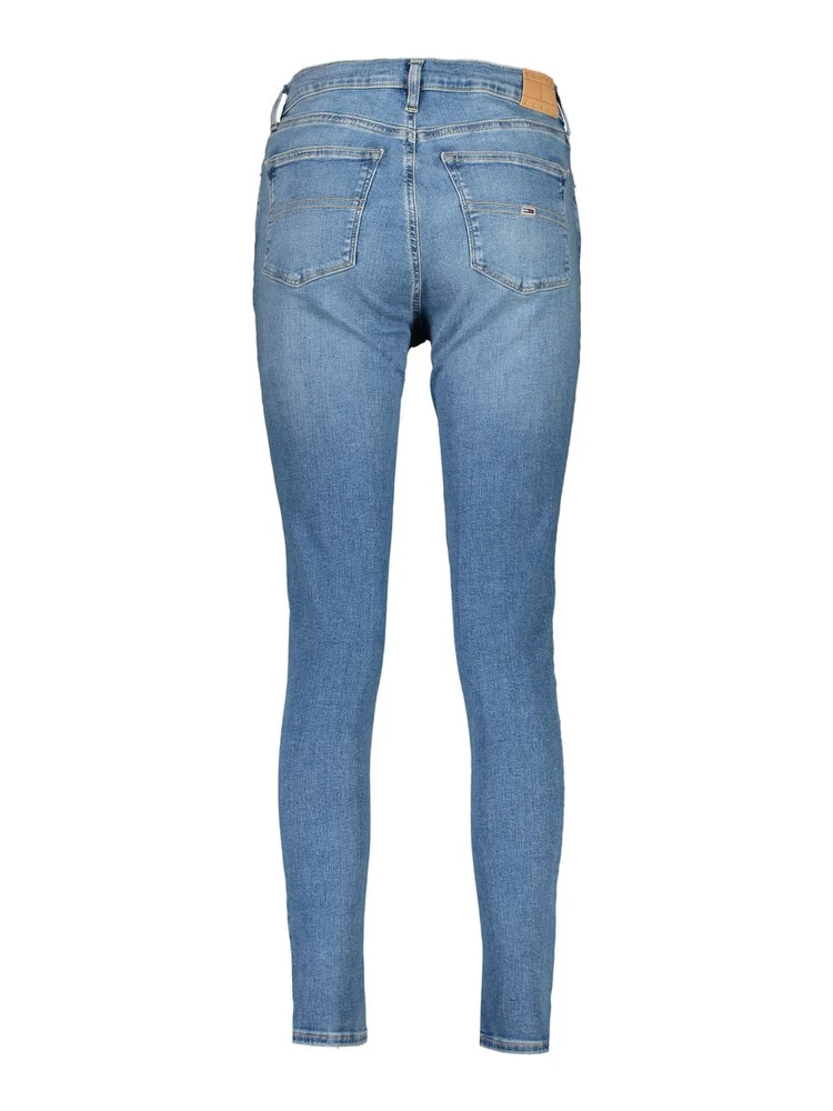 Blue Cotton Jeans Denim alternative