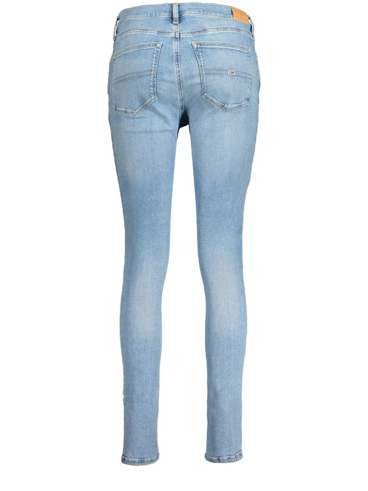 Blue Cotton Jeans Denim alternative