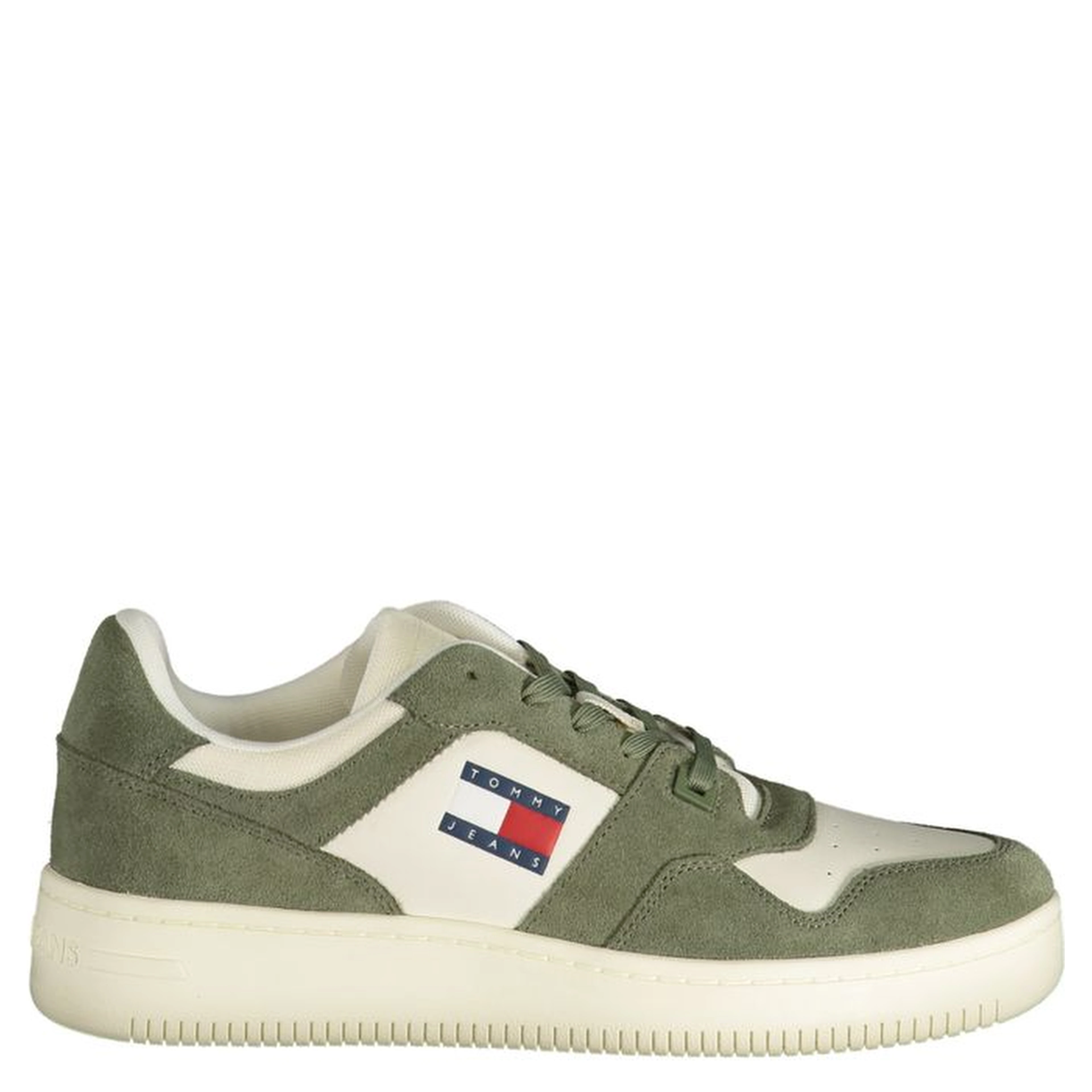 Green Polyester Sneaker