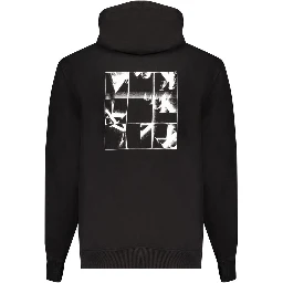 Black Cotton Sweatshirt
