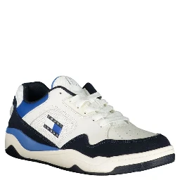 Blue Polyester Sneaker