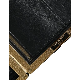 Bordeaux Black Velvet Gold Frame Clutch Evening Purse Bag