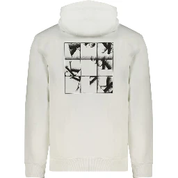 White Cotton Sweatshirt