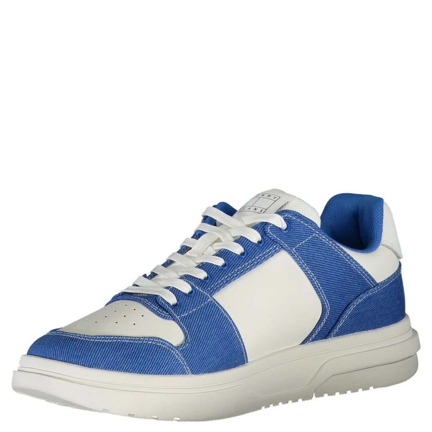 White Polyester Sneaker
