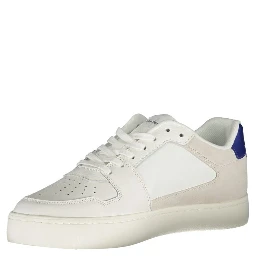White Polyester Sneaker