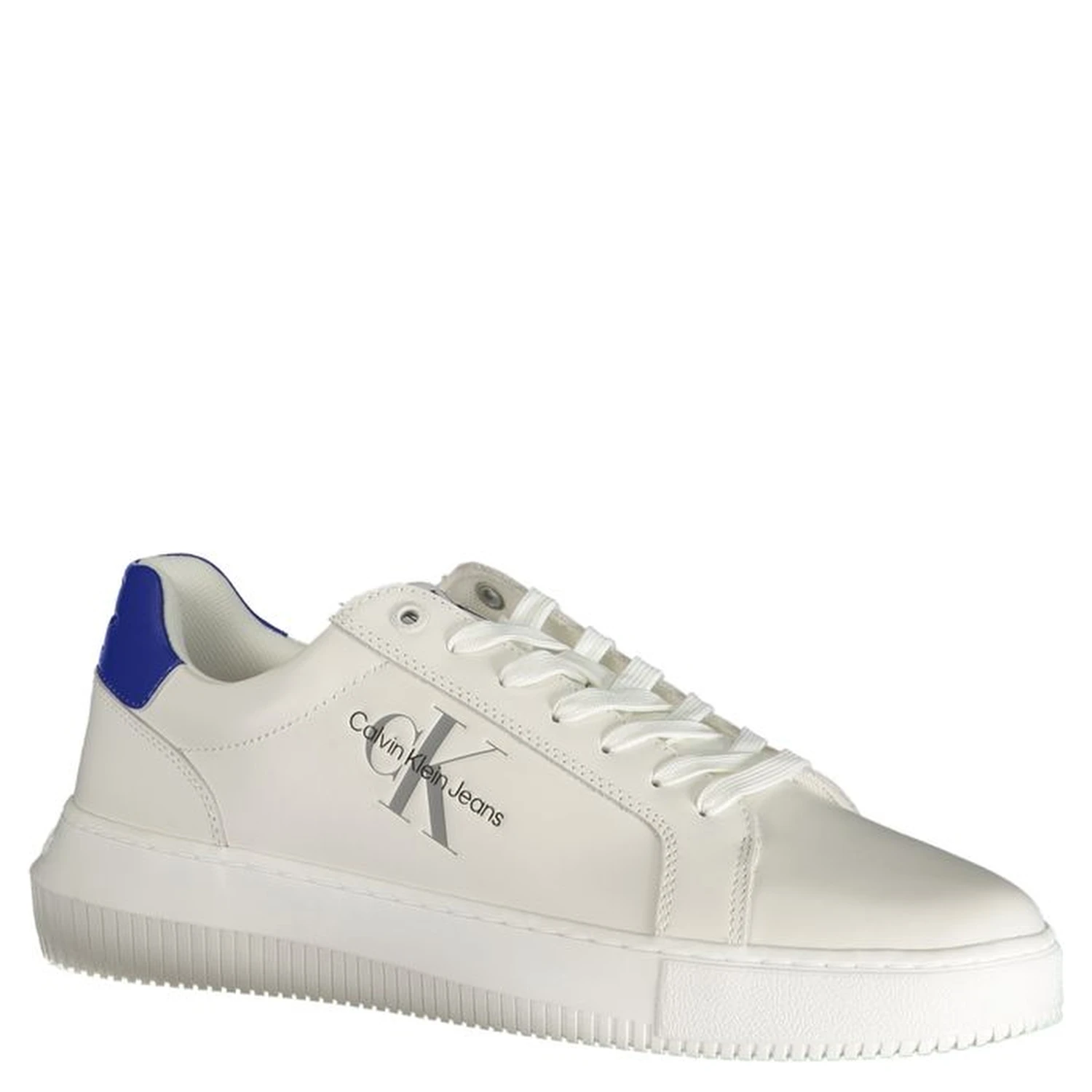 White Polyester Sneaker