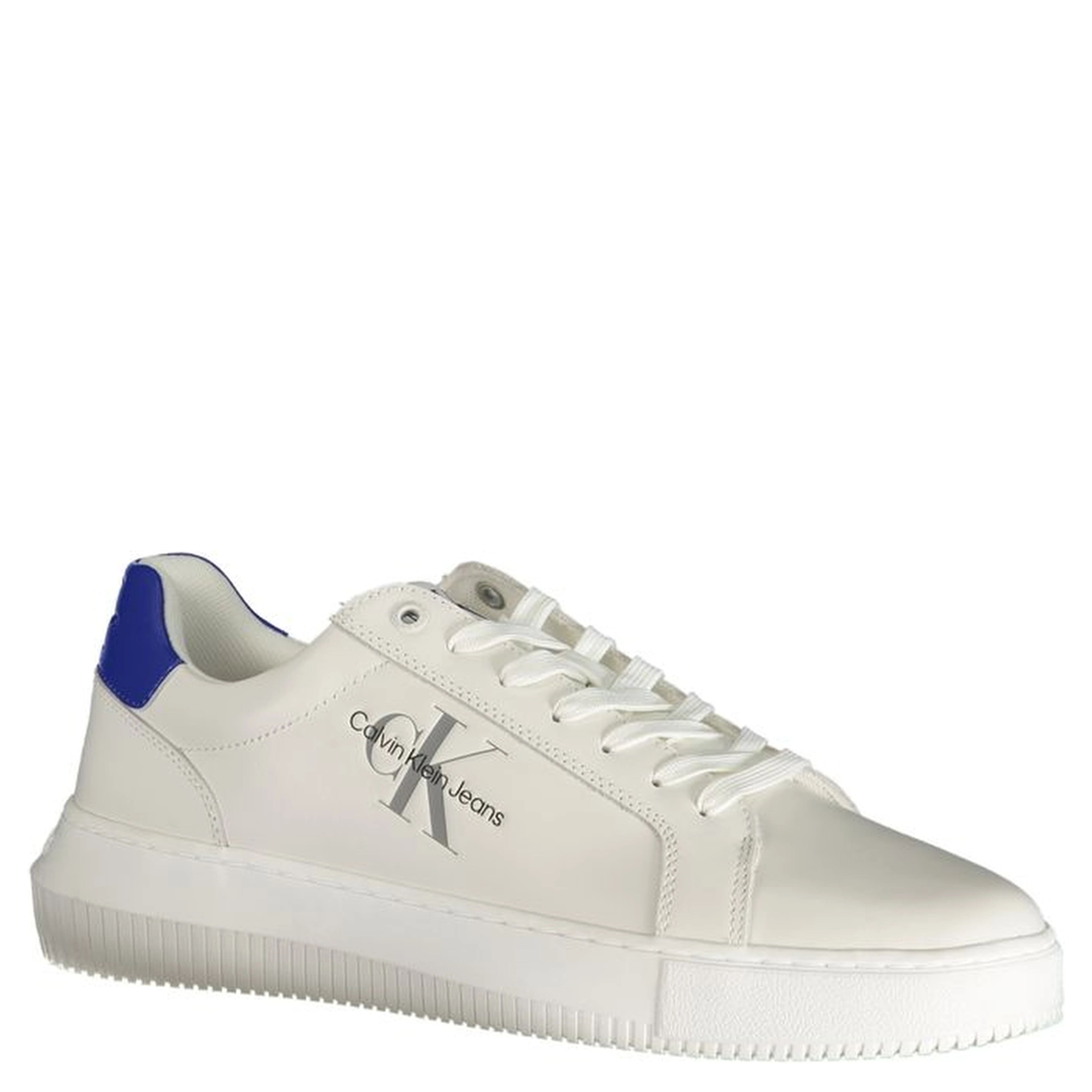 White Polyester Sneaker