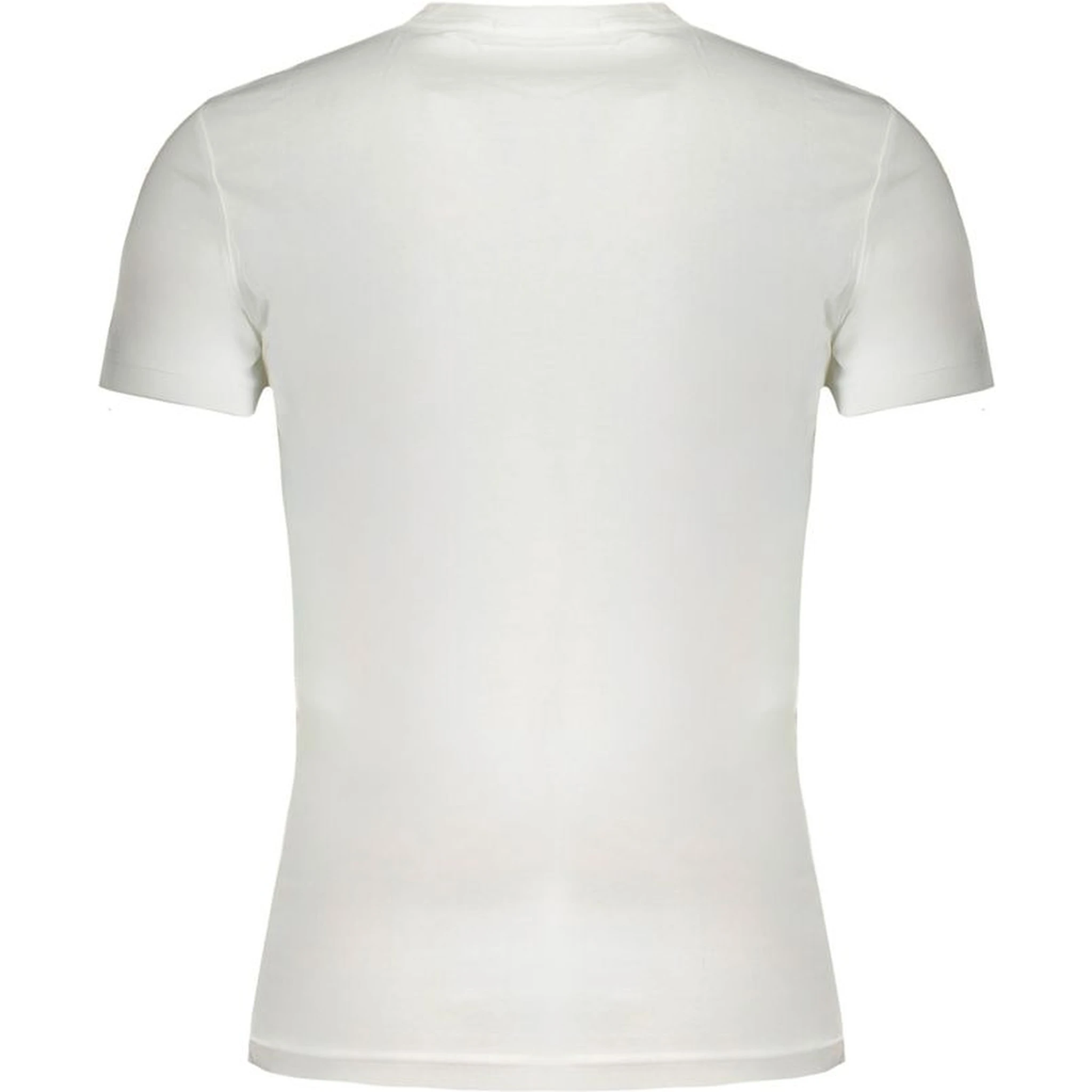 تي شيرت قطني أبيض