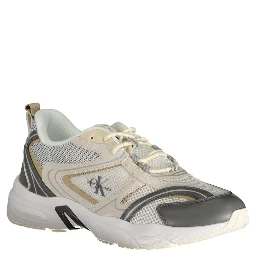 Beige Polyester Sneaker